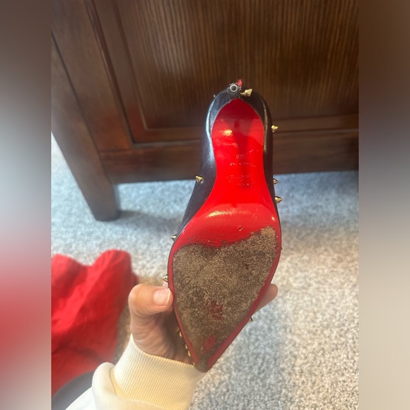 Gold Degraspike Christian Louboutin Spike heels - Picture 8 of 16
